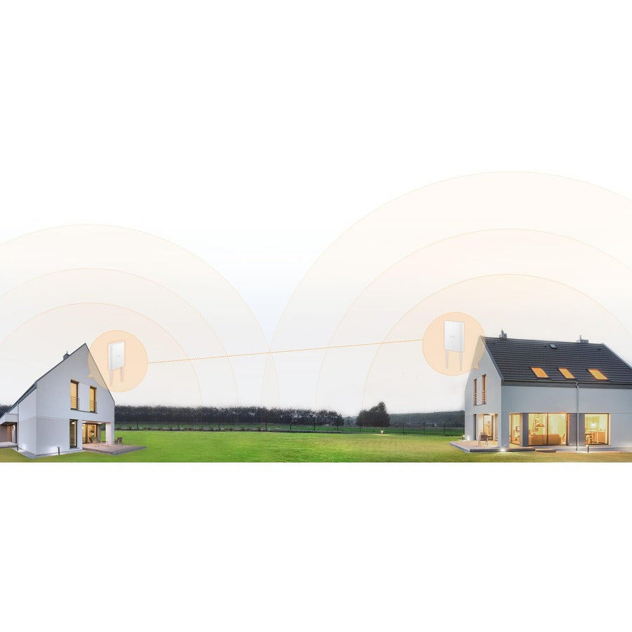 Alternate-Image3 Image for Zyxel WiFi 6 AX1800 Wireless Gigabit Outdoor Access Point | IP55 Rated | Mesh, Seamless Roaming & MU-MIMO | WPA3-PSK Security | Cloud, App or Direct Management | PoE+ Injector Included | NWA55AXE