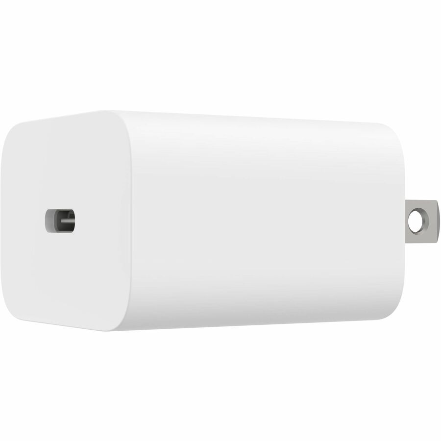 Alternate-Image2 Image for Belkin 20W Portable USB-C Wall Charger - 1xUSB-C (20W) - Fast Charge - Power Adapter - White