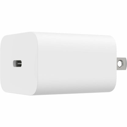 Alternate-Image2 Image for Belkin 20W Portable USB-C Wall Charger - 1xUSB-C (20W) - Fast Charge - Power Adapter - White