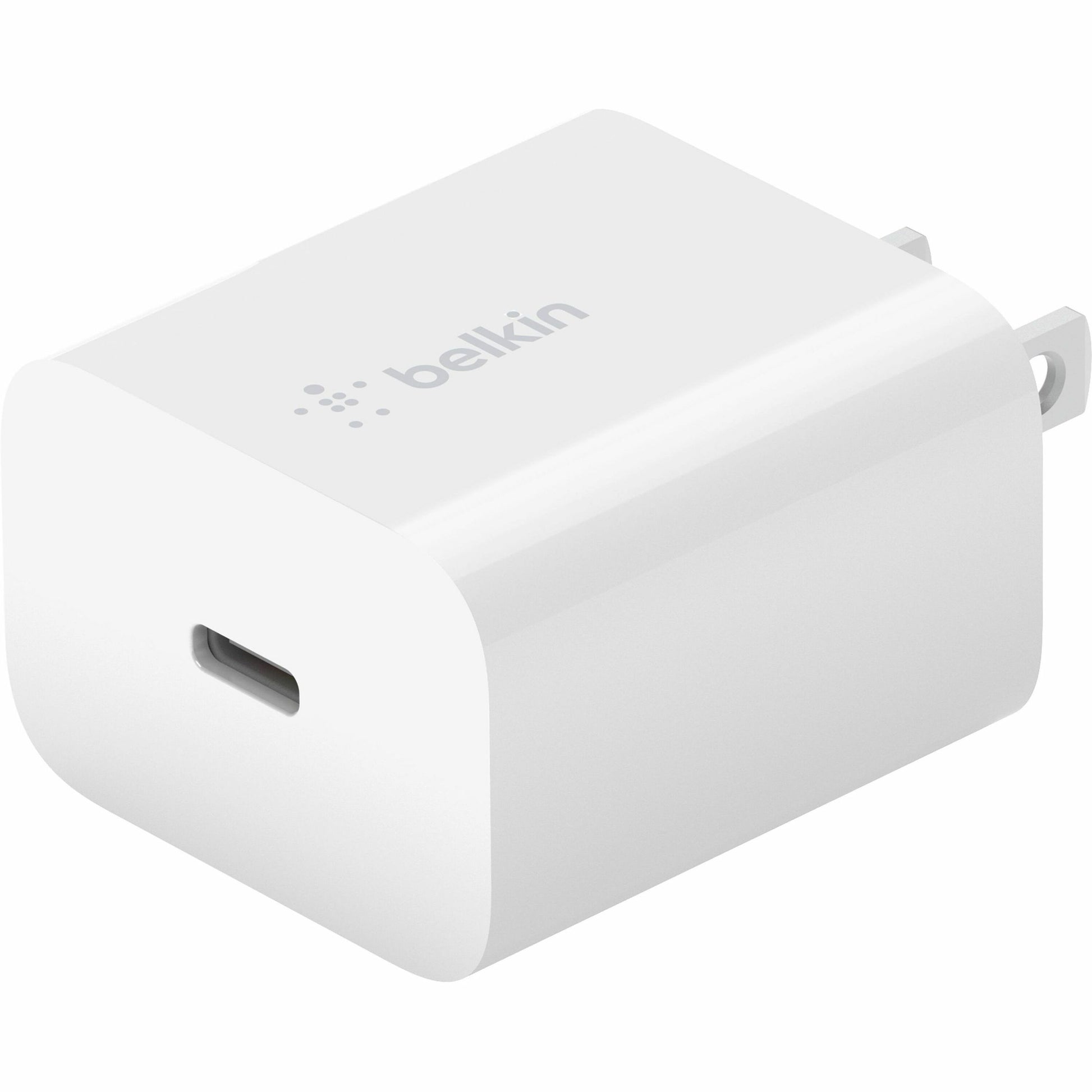 Main Image for Belkin 20W Portable USB-C Wall Charger - 1xUSB-C (20W) - Fast Charge - Power Adapter - White