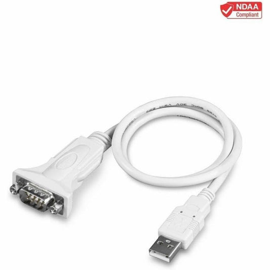 Main Image for TRENDnet USB to Serial 9-Pin Converter Cable, TU-S9, USB to RS232 Serial Adapter, Supports Windows & Mac, USB 1.1, USB 2.0, USB 3.0, 64cm (25 in.) Cable Length, Plug & Play, White