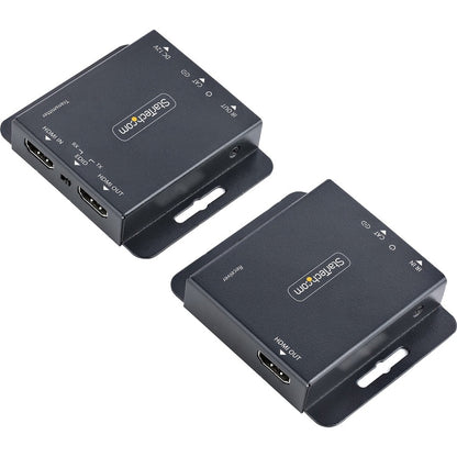 Alternate-Image4 Image for StarTech 4K HDMI Extender over CAT6/CAT5 Ethernet Cable, 4K 30Hz or 1080p 60Hz Video Extender, HDMI Transmitter and Receiver Kit