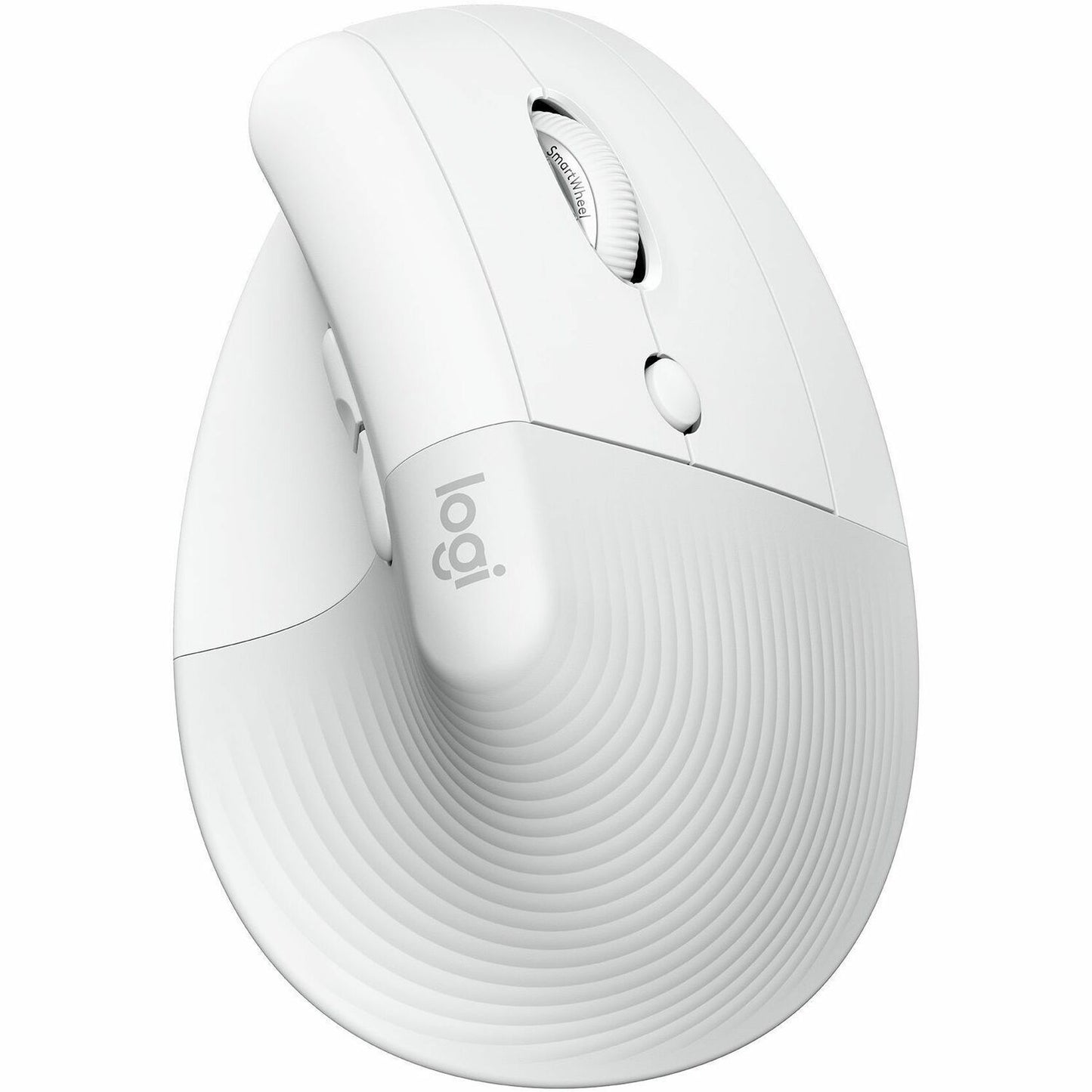 Main Image for Logitech Lift Vertical Ergonomic Mouse, Wireless, Bluetooth or Logi Bolt USB receiver, Quiet clicks, 4 buttons, Off-white