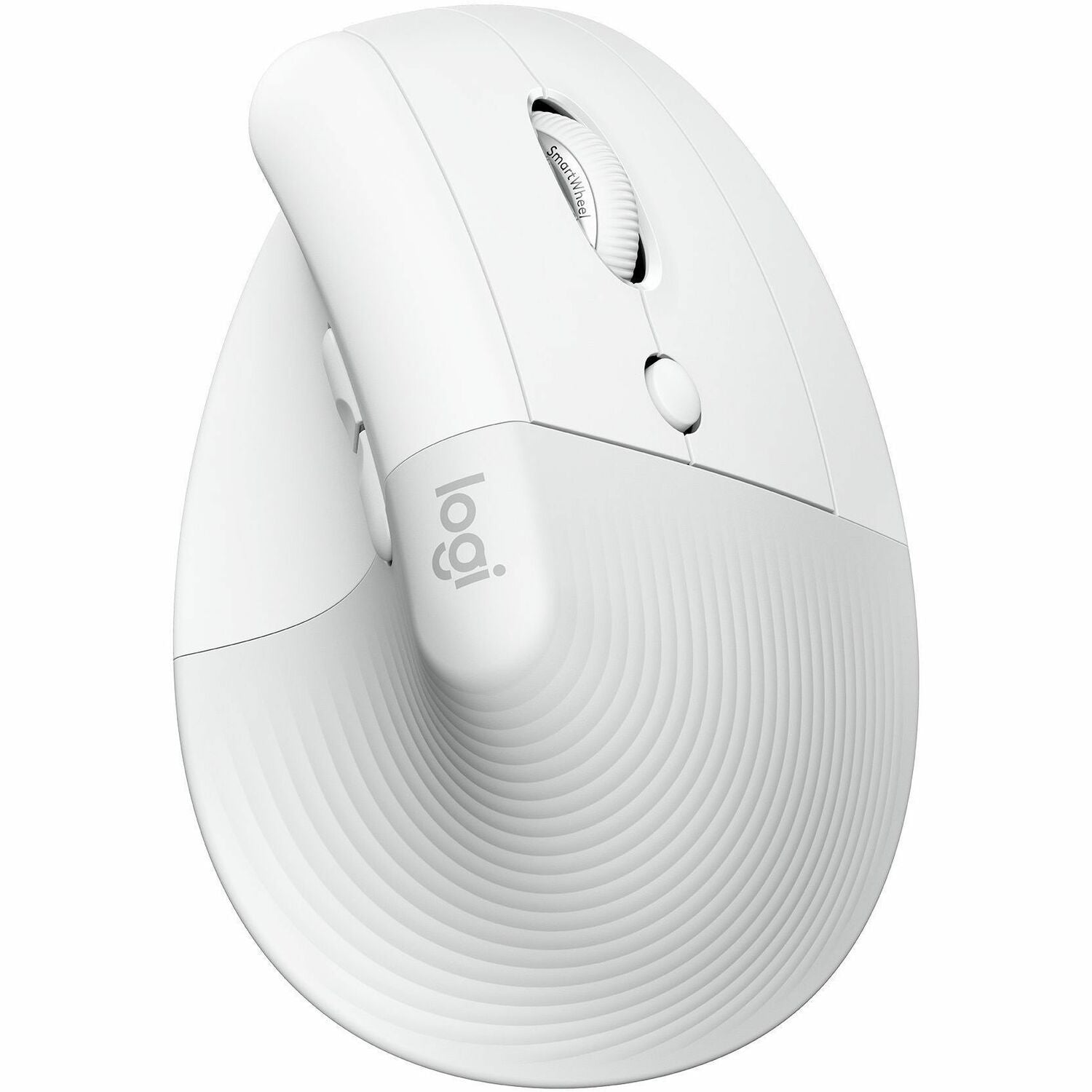 Main Image for Logitech Lift Vertical Ergonomic Mouse, Wireless, Bluetooth or Logi Bolt USB receiver, Quiet clicks, 4 buttons, Off-white