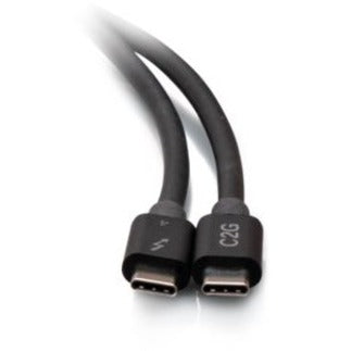 Alternate-Image1 Image for C2G 2.5ft Thunderbolt 4 Cable - USB C Thunderbolt 4 Cable - 100W - 40Gbps - 8K 60Hz