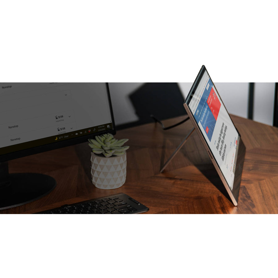 Life-Style Image for Mobile Pixels GLANCE Pro 16" Class OLED Touchscreen Monitor - 16:9