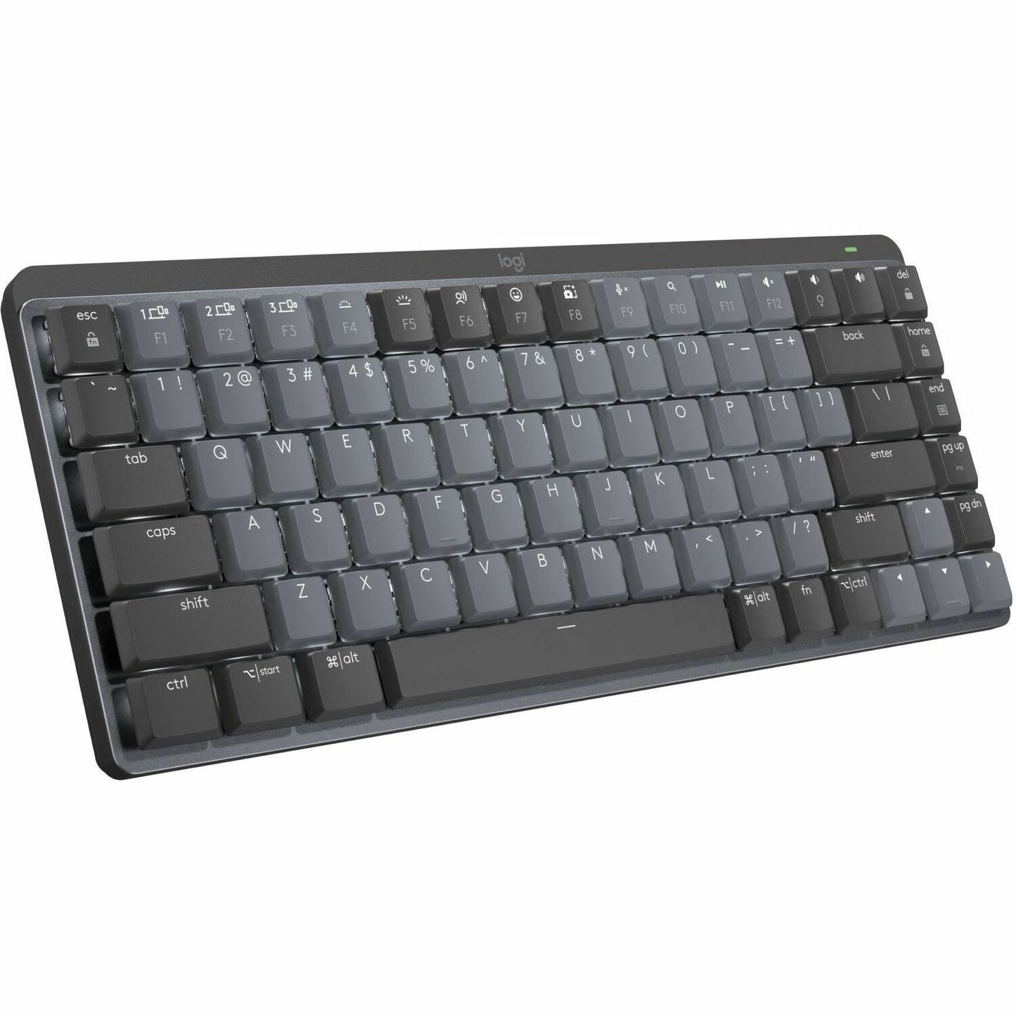 Main Image for Logitech MX Mechanical Mini Minimalist Wireless Illuminated Keyboard, Linear Switches, Bluetooth, Graphite