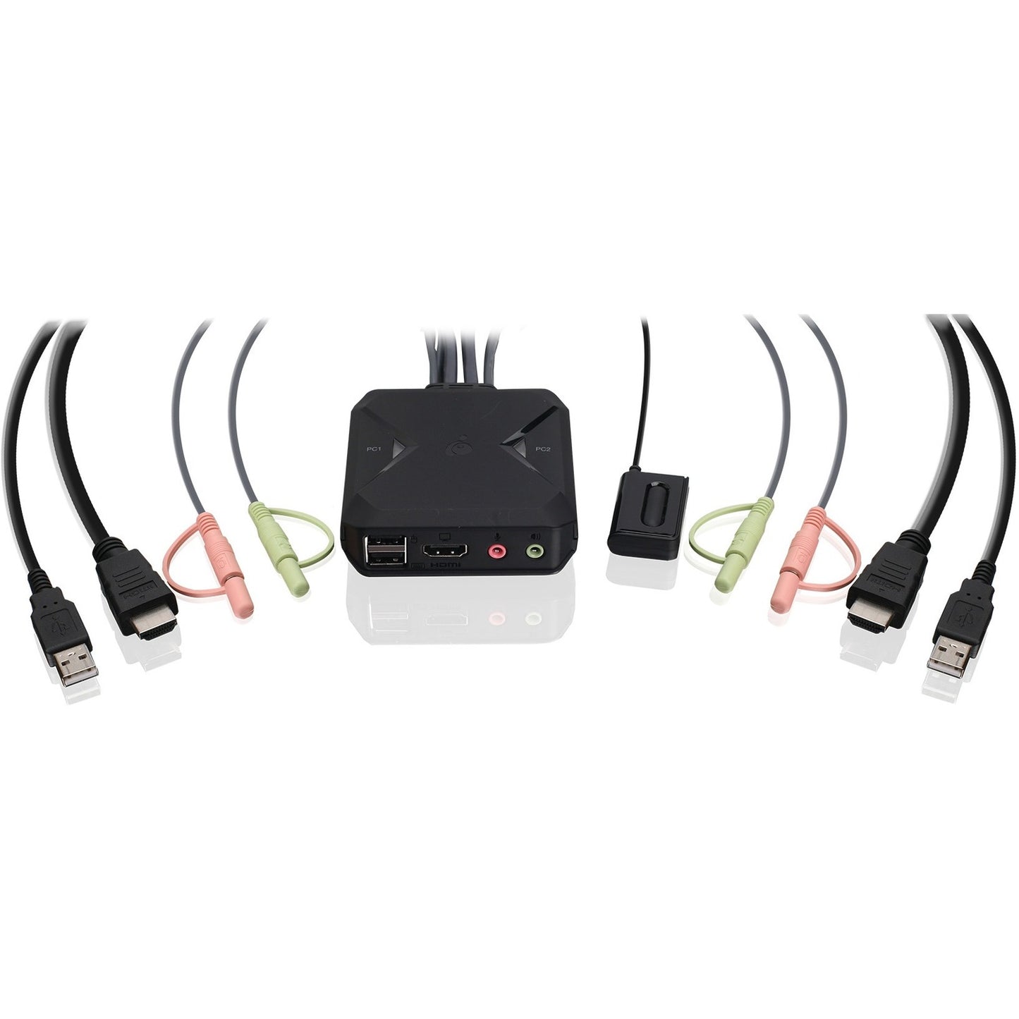 Main Image for IOGEAR 2-Port 4K KVM Switch with HDMI, USB and Audio Connections
