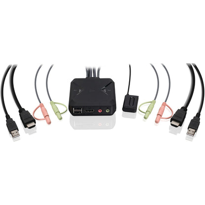 Main Image for IOGEAR 2-Port 4K KVM Switch with HDMI, USB and Audio Connections