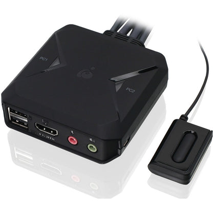 Alternate-Image1 Image for IOGEAR 2-Port 4K KVM Switch with HDMI, USB and Audio Connections