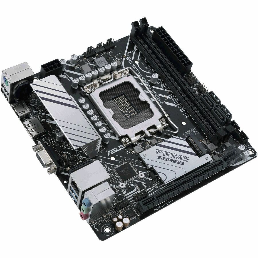 Alternate-Image1 Image for Asus Prime PRIME H610I-PLUS D4-CSM Desktop Motherboard - Intel H610 Chipset - Socket LGA-1700 - Mini ITX