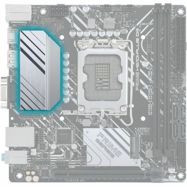 Alternate-Image4 Image for Asus Prime PRIME H610I-PLUS D4-CSM Desktop Motherboard - Intel H610 Chipset - Socket LGA-1700 - Mini ITX