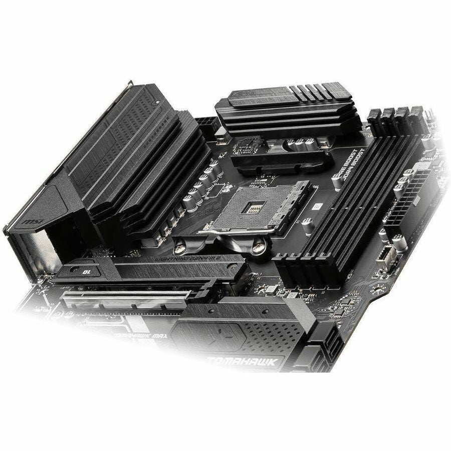Alternate-Image4 Image for MSI MAG B550 TOMAHAWK MAX WIFI Desktop Motherboard - AMD B550 Chipset - Socket AM4 - ATX