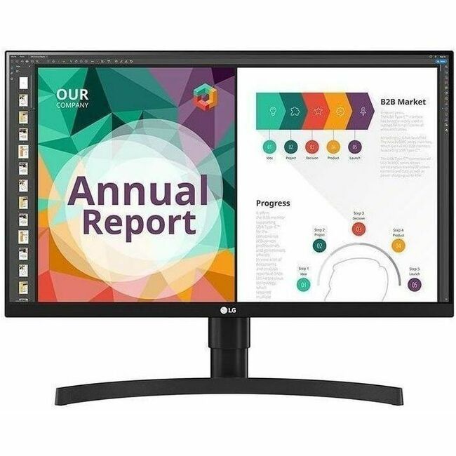 Main Image for LG 27BN85UN-B 27" Class LCD Monitor - 16:9 - Textured Black