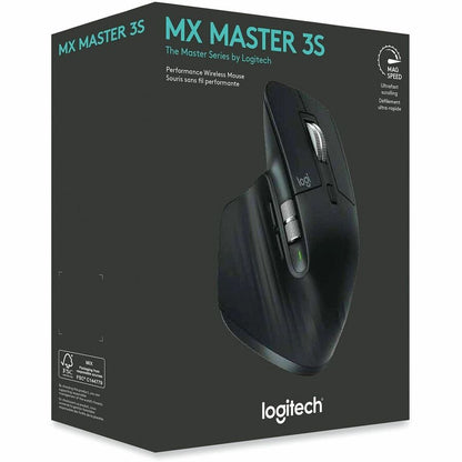 Right Image for Logitech MX Master 3S - Wireless Performance Mouse with Ultra-fast Scrolling, Ergo, 8K DPI, Track on Glass, Black