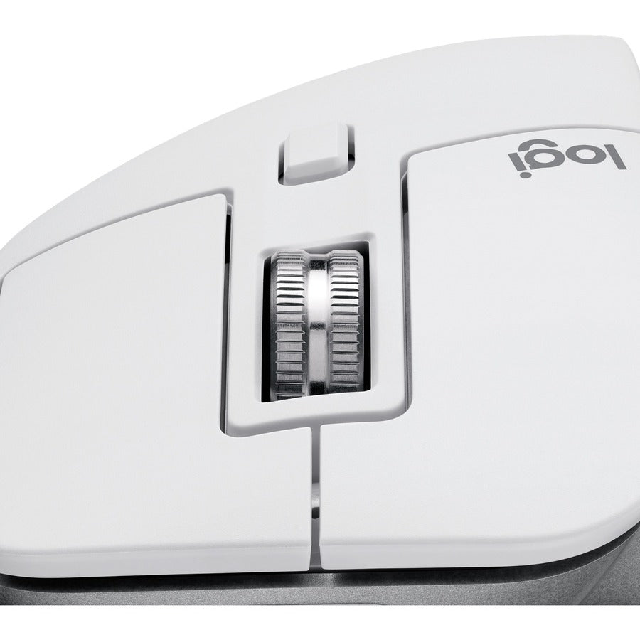 Alternate-Image3 Image for Logitech MX Master 3S - Wireless Performance Mouse with Ultra-fast Scrolling, Ergo, 8K DPI, Track on Glass, Bluetooth, Pale Grey