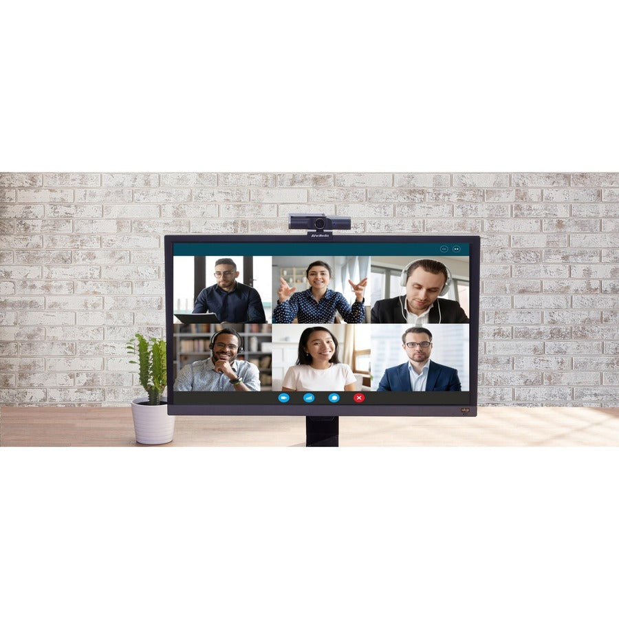 Alternate-Image2 Image for AVerMedia PW515 Webcam - 60 fps - USB 3.1 - TAA and NDAA Compliant