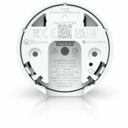 Bottom Image for Ubiquiti U6 Mesh Dual Band IEEE 802.11a/b/g 5.30 Gbit/s Wireless Access Point - Indoor/Outdoor