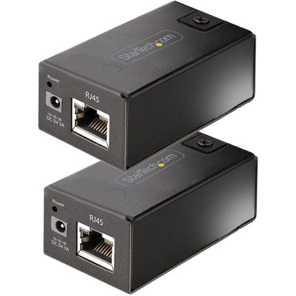 Alternate-Image1 Image for StarTech.com 150m (492ft) USB 2.0 Extender over Cat5e/Cat6 Ethernet Cable, Externally Powered USB Extender/Adapter via RJ45/Network Cable