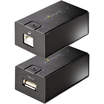 Main Image for StarTech.com 150m (492ft) USB 2.0 Extender over Cat5e/Cat6 Ethernet Cable, Externally Powered USB Extender/Adapter via RJ45/Network Cable