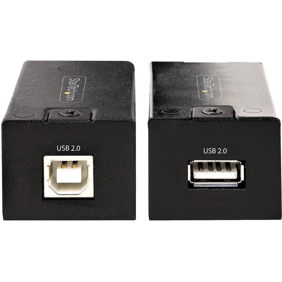 Alternate-Image2 Image for StarTech.com 150m (492ft) USB 2.0 Extender over Cat5e/Cat6 Ethernet Cable, Externally Powered USB Extender/Adapter via RJ45/Network Cable