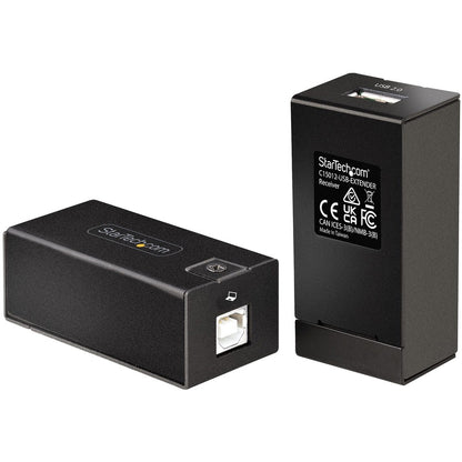 Alternate-Image4 Image for StarTech.com 150m (492ft) USB 2.0 Extender over Cat5e/Cat6 Ethernet Cable, Externally Powered USB Extender/Adapter via RJ45/Network Cable