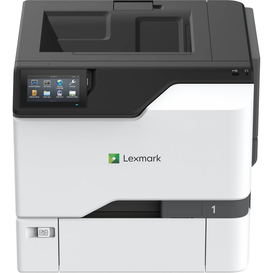 Front Image for Lexmark CS730de Desktop Wired Laser Printer - Color
