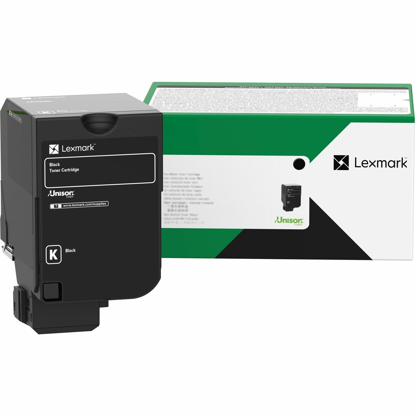 Main Image for Lexmark Unison Original Laser Toner Cartridge - Black - 1 Each