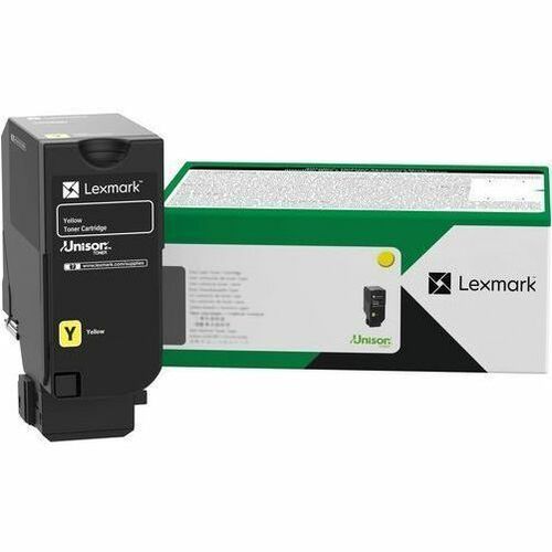 Main Image for Lexmark Unison Original Laser Toner Cartridge - Yellow Pack