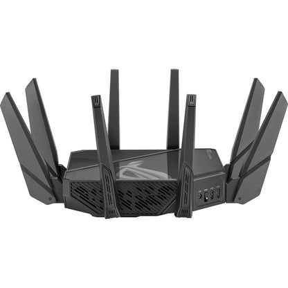 Left Image for Asus ROG Rapture GT-AXE16000 Wi-Fi 6E IEEE 802.11ax Ethernet Wireless Router
