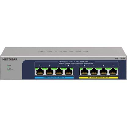 Main Image for Netgear 8-port Ultra60 PoE++ Multi-Gigabit (2.5G) Ethernet Plus Switch