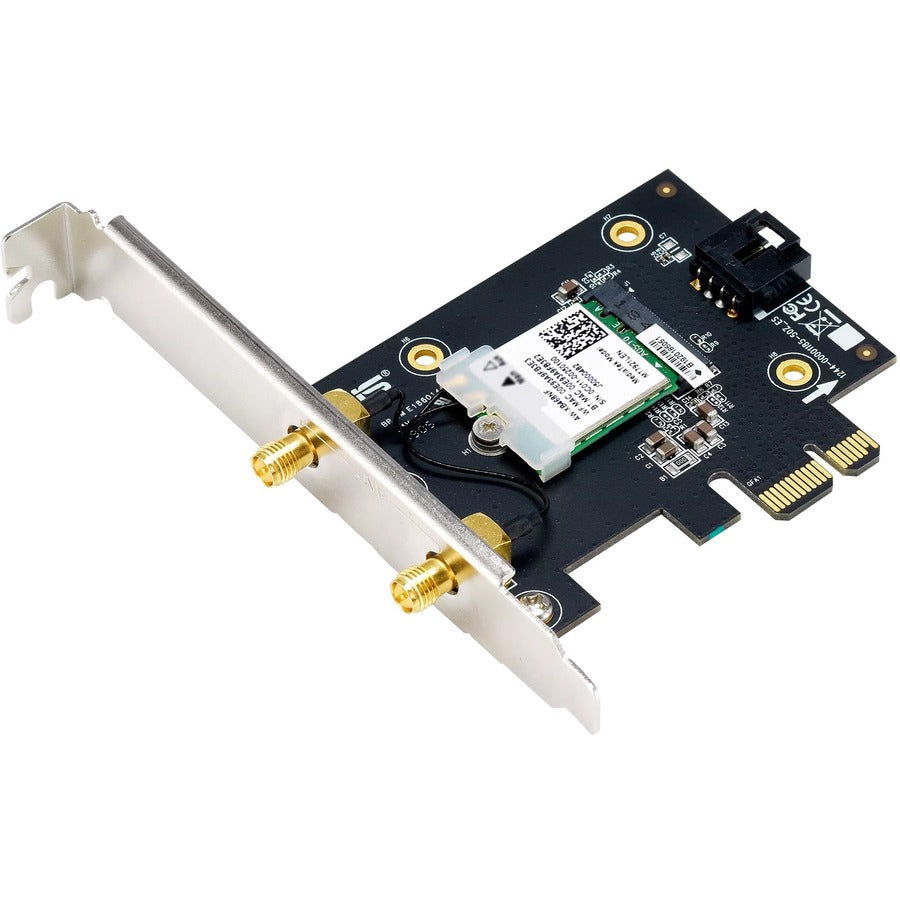 Alternate-Image1 Image for Asus PCE-AX1800 IEEE 802.11ax Bluetooth 5.2 Dual Band Wi-Fi/Bluetooth Combo Adapter for Desktop Computer, Wireless Router