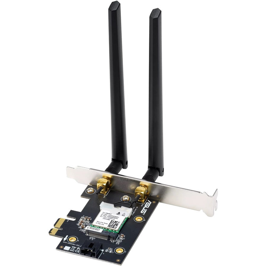 Rear Image for Asus PCE-AX1800 IEEE 802.11ax Bluetooth 5.2 Dual Band Wi-Fi/Bluetooth Combo Adapter for Desktop Computer, Wireless Router