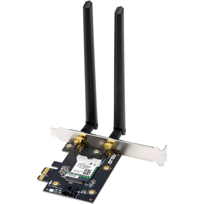 Rear Image for Asus PCE-AX1800 IEEE 802.11ax Bluetooth 5.2 Dual Band Wi-Fi/Bluetooth Combo Adapter for Desktop Computer, Wireless Router