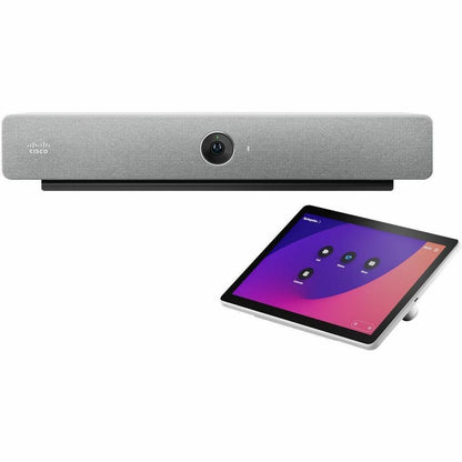 Main Image for Cisco Webex Room Bar (First Light Color) with Table-stand Room Navigator