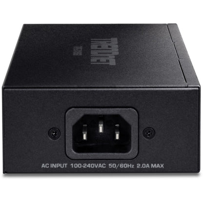 Alternate-Image2 Image for TRENDnet 10G PoE++ Injector, Supplies PoE (15.4W), PoE+ (30W), or PoE++ (90W), Converts a Non-PoE Port To A PoE ++ 10G port, Metal Housing, Black, TPE-319GI