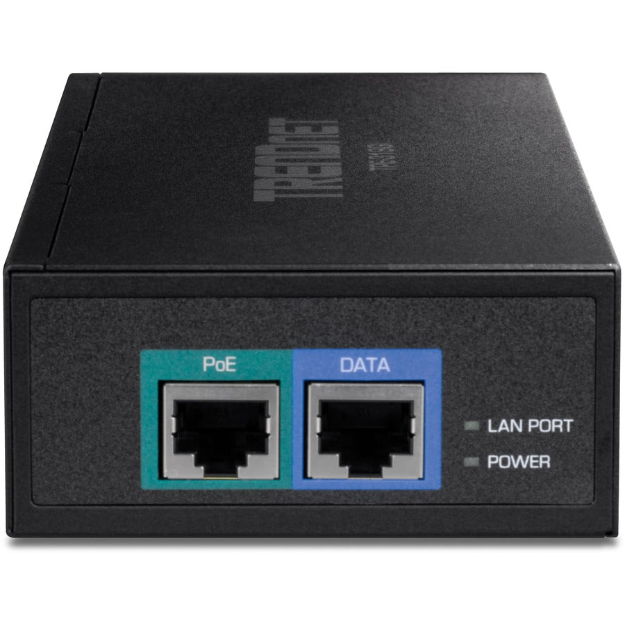 Alternate-Image4 Image for TRENDnet 10G PoE++ Injector, Supplies PoE (15.4W), PoE+ (30W), or PoE++ (90W), Converts a Non-PoE Port To A PoE ++ 10G port, Metal Housing, Black, TPE-319GI