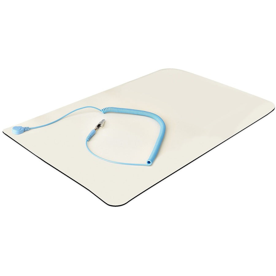 Alternate-Image2 Image for StarTech 11x18in Anti Static Mat, ESD Mat for Electronics Repair on Tables or Desks, Flexible Work Pad, Detachable Grounding Wire, TAA