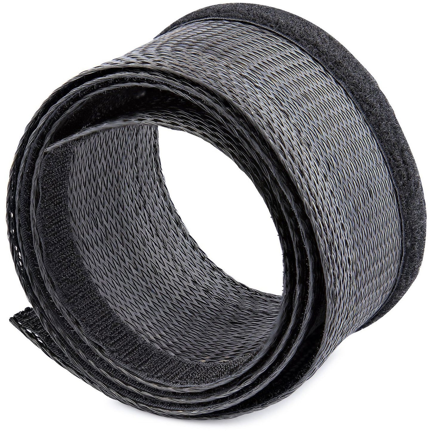Main Image for StarTech.com 10ft (3m) Cable Management Sleeve, Braided Mesh Wire Wraps/Floor Cable Covers, Computer Cable Manager/Cord Concealer