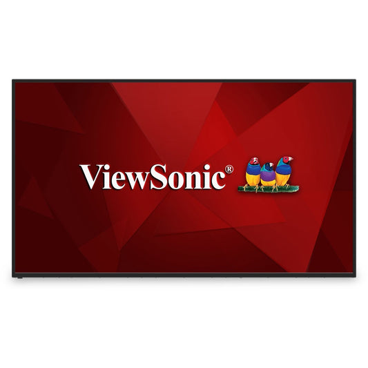 Main Image for ViewSonic CDE6512 65" 4K UHD Commercial Display with VESP, Wireless Screen Sharing, USB Wi-Fi Capabilities, RJ45, HDMI, USB C