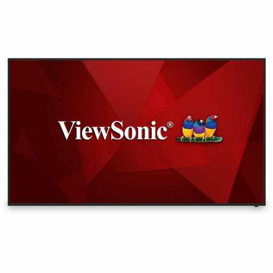 Main Image for ViewSonic CDE7512 75" 4K UHD Commercial Display with VESP, Wireless Screen Sharing, USB Wi-Fi Capabilities, RJ45, HDMI, USB C