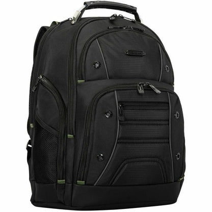 Alternate-Image1 Image for Targus Drifter TBB63805GL Carrying Case Rugged (Backpack) for 15" to 16" Notebook - Black - TAA Compliant