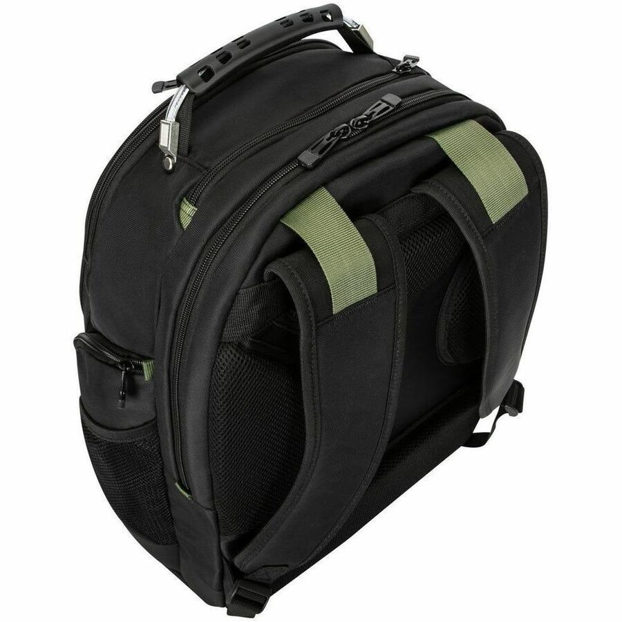 Alternate-Image9 Image for Targus Drifter TBB63805GL Carrying Case Rugged (Backpack) for 15" to 16" Notebook - Black - TAA Compliant