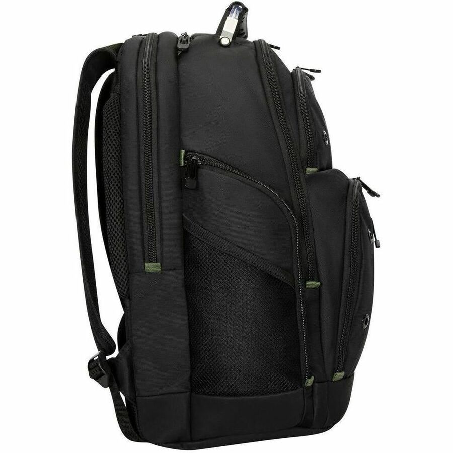 Left Image for Targus Drifter TBB63805GL Carrying Case Rugged (Backpack) for 15" to 16" Notebook - Black - TAA Compliant
