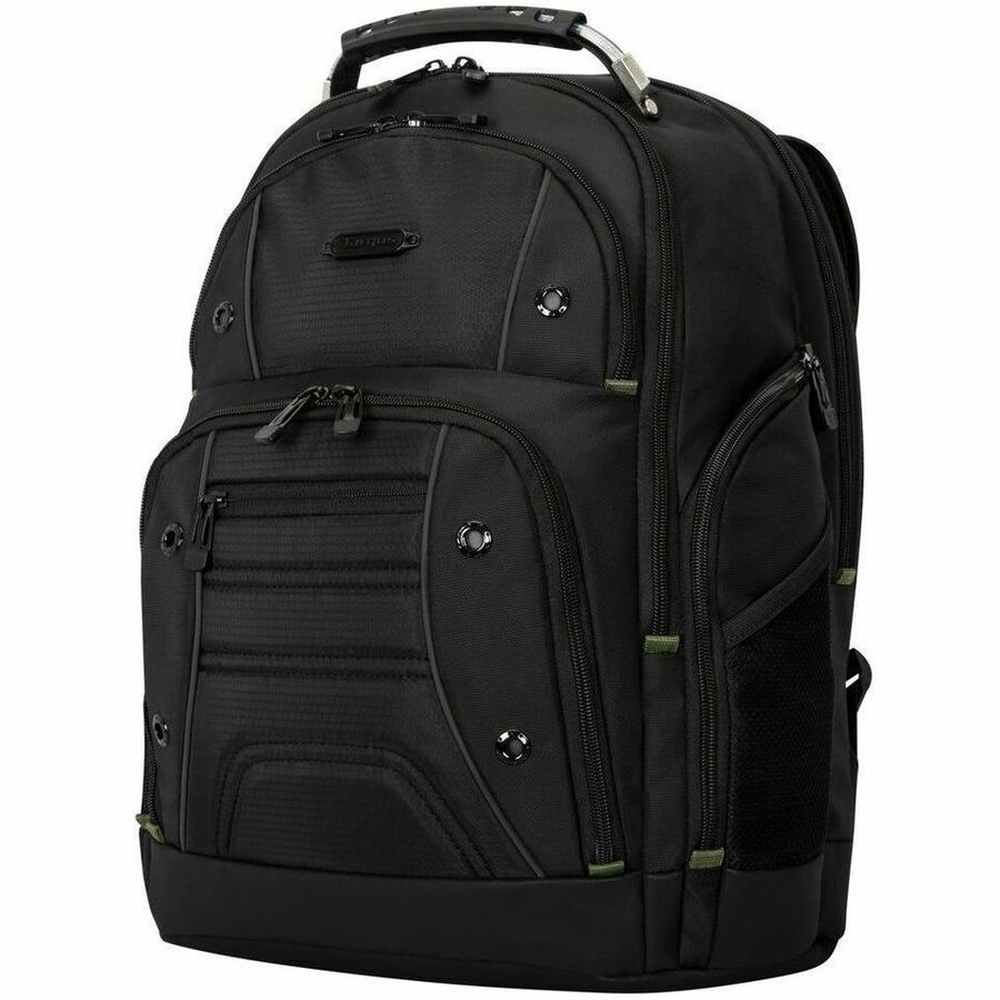 Alternate-Image8 Image for Targus Drifter TBB63805GL Carrying Case Rugged (Backpack) for 15" to 16" Notebook - Black - TAA Compliant