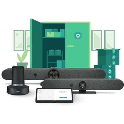 Alternate-Image2 Image for Logitech Rally Bar Mini All-in-One Video Bar (Graphite, TAA Compliant)