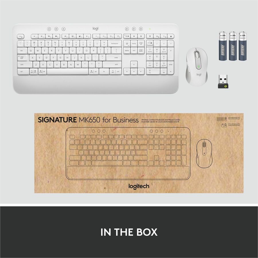 Alternate-Image9 Image for Logitech Signature MK650 Combo for Business Wireless Mouse and Keyboard Combo