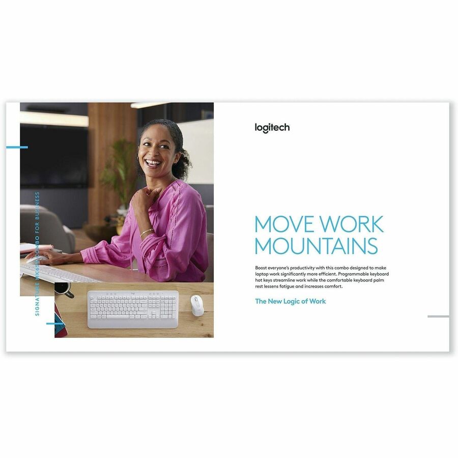 Alternate-Image4 Image for Logitech Signature MK650 Combo for Business Wireless Mouse and Keyboard Combo