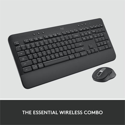 Alternate-Image4 Image for Logitech Signature MK650 Combo for Business, Wireless Mouse and Keyboard, Logi Bolt, Bluetooth, SmartWheel, Globally Certified, Graphite