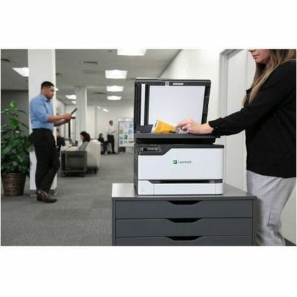 Alternate-Image2 Image for Lexmark Unison Original Laser Toner Cartridge - Cyan - 1 Each